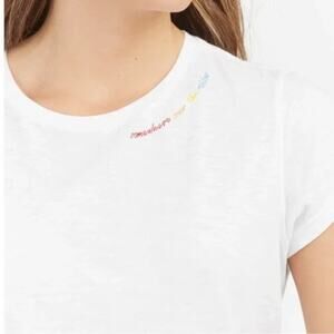 Spanx‎ NWT Rainbow Stitched Tee